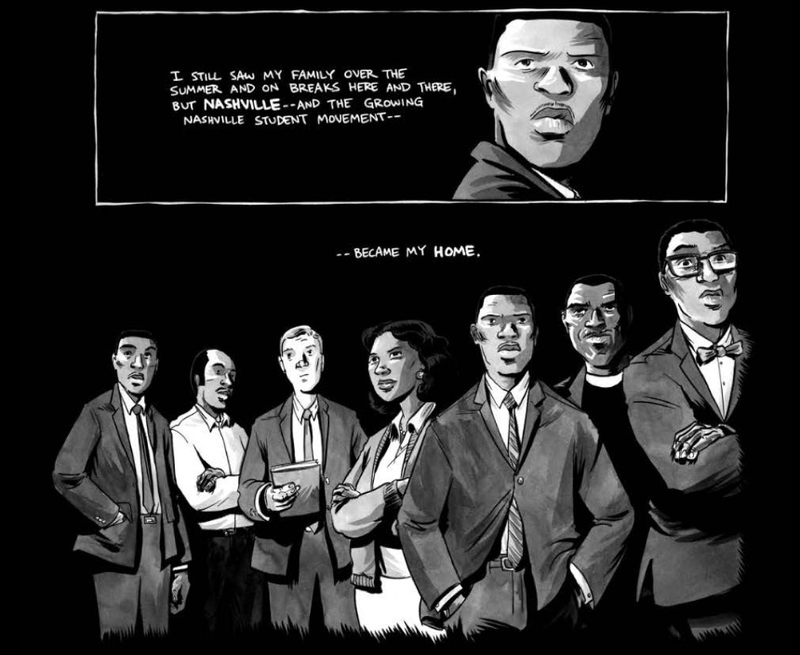 Illustration for article titled John Lewis’ March offers a harrowing look at the civil rights movement